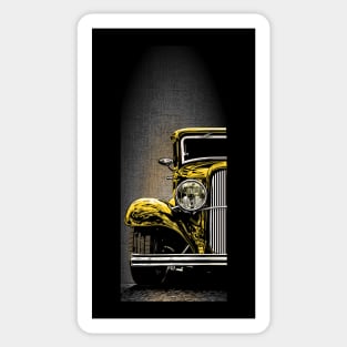 Yellow 32 Ford phone case Sticker